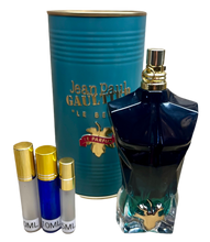 Load image into Gallery viewer, Jean Paul Gaultier Le Beau Eau de Parfum Intense Travel Size 0.33 Fl. Oz. 10 Ml. Or 0.16 Fl. 5 Ml. Atomizer Spray or Roll-on Bottle
