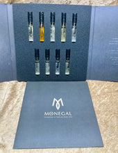 Load image into Gallery viewer, Romon Monegal 9 Samples Set EDP 9X  2 Ml./0.05 Fl. Oz. Sprays Bottle