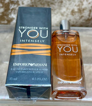 Load image into Gallery viewer, Stronger With You Intensely Emporio Armani Eau De Parfum 0.5 Fl Oz/15 Ml. Sealed Box