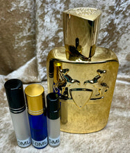 Load image into Gallery viewer, Godolphin Parfum de Marly Eau de Parfum Travel Size 0.33 Fl. Oz./10 Ml. Or 0.16. Fl. Oz./5 Ml Atomizer Spray or Roll-on Bottle