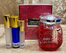 Load image into Gallery viewer, Jimmy Choo Blossom Eau de Parfum Travel Size 0.33 Fl. Oz. 10 Ml. Or 0.16 Fl. Oz. 5 Ml. Atomizer Spray or Roll-on Bottle