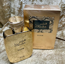 Load image into Gallery viewer, Hawas Rasasi Elixir Eau De Parfum 3.38 Fl. Oz./100 Ml. Sealed Box