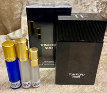 Load image into Gallery viewer, Tom Ford Noir Eau De Parfum Travel Size 0.33 Fl. Oz. 10 Ml. Or 0.16 Fl. Oz. 5 Ml. Atomizer Spray or Roll-on Bottle