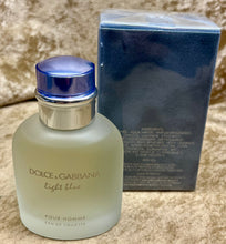 Load image into Gallery viewer, Dolce&amp;Gabbana Light Blue Eau For Men Pour Homme Eau Parfum 2.5 Fl. Oz. 75 Ml. Sealed Box