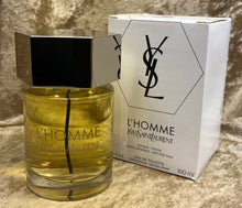 Load image into Gallery viewer, L’homme YSL Yves Saint Laurent Eau De Toilette 3.3 Fl. Oz. 100 Ml. Spray Tester Bottle