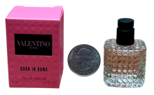 Load image into Gallery viewer, Valentino Born In Roma Donna For Women Eau De Parfum 0.2 Fl. Oz./6 Ml. Splash Mini Bottle