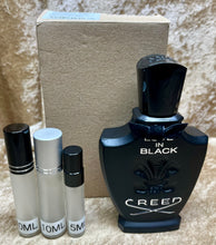 Load image into Gallery viewer, Creed Love in Black Eau De Parfum Travel Size 0.33 Fl. Oz./10 Ml. Or 0.16 Fl. Oz./5 Ml. Atomizer Spray or Roll-on Bottle