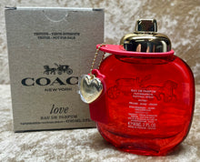Load image into Gallery viewer, Coach Love Eau de Parfum 3.0 Fl. Oz./90 Ml. Tester Bottle