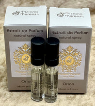 Load image into Gallery viewer, Tiziana Terenzi Orion Extrait De Parfum Boxed 2X Sample Spray 1.5ml / 0.05 oz