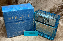 Load image into Gallery viewer, Versace Man Eau Fraiche Eau de Toilette 1.7 Fl. Oz. 50 Ml. Sealed Box