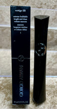 Load image into Gallery viewer, Giorgio Armani Obsidian Black Vertigo Lift Extreme Buildable Length and Volume Mascara