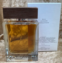 Load image into Gallery viewer, Dalce&amp;Gabbana the One For Men 3.3 Fl. Oz. 100 Ml Eau de Toilette Tester With Cap Bottle