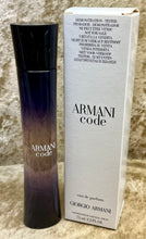 Load image into Gallery viewer, Armani Code Women Eau De Parfum 2.5 Fl. Oz. 75 Ml. Tester Bottle
