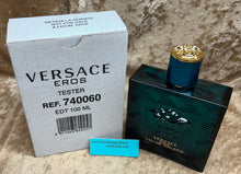 Load image into Gallery viewer, Versace Eros for Men Eau de Toilette 3.3 Fl. Oz. 100 Ml Tester Spray Bottle