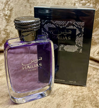 Load image into Gallery viewer, Hawas Rasasi For Men Eau de Parfum 3.38 Fl. Oz./100 Ml. Sealed Box