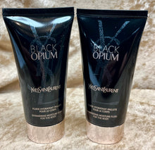 Load image into Gallery viewer, Black Opium  YSL 2x Shimmering Moisture Fluid For Body Lotion 1.6 Fl. Oz. 50 Ml.