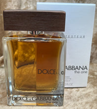 Load image into Gallery viewer, Dalce&amp;Gabbana the One For Men 3.3 Fl. Oz. 100 Ml Eau de Toilette Tester With Cap Bottle