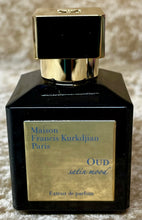 Load image into Gallery viewer, Oud Satin Mood Francis Kurkdjan  Extrait De Parfum 2.4 Fl. Oz./ 70 Ml. Tester bottle.
