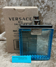 Load image into Gallery viewer, Versace Man Eau Fraiche Eau de Toilette 3.3 Fl. Oz. 100 Ml Tester Spray Bottle without Top