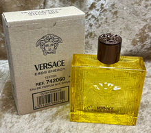 Load image into Gallery viewer, Versace Eros Energy for Men Eau de Parfum 3.3 FL. Oz. 100ml Tester Spray Bottle