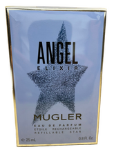 Load image into Gallery viewer, Angel Elixir Mugler Eau de Parfum Refillable Star 0.8 Fl. Oz. 25Ml. Spray