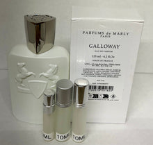 Load image into Gallery viewer, Galloway Parfum de Marly Eau de Parfum Travel Size 0.33 Fl. Oz./10 Ml. Or 0.16 Fl. Oz./5 Ml. Atomizer Spray or Roll-on Bottles
