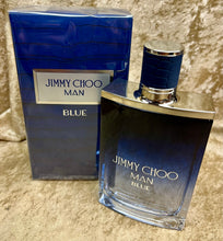 Load image into Gallery viewer, Jimmy Choo Man Blue Eau De Toilette 3.3 Fl. Oz. 100 Ml. Sealed Box