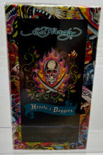 Load image into Gallery viewer, Ed Hardy Hearts &amp;Daggers Eau de Toilette 3.4 Fl. Oz./100 Ml. Sealed Box