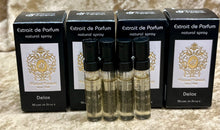 Load image into Gallery viewer, Tiziana Terenzi Delox Extrait de Parfum 4X Sample Vial Spray 1.5ml / 0.05 oz