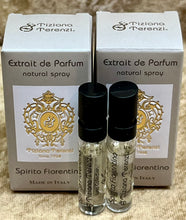 Load image into Gallery viewer, Tiziana Terenzi Spiritio  Florentino EDP 2X Sample Vials Spray 1.5ml / 0.05 oz