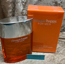Load image into Gallery viewer, Clinique Happy for Men Cologne/Eau de Toilette 3.4 Fl. Oz. 100 Ml. Sealed Box