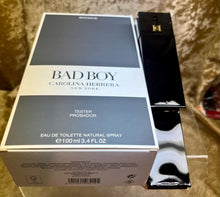 Load image into Gallery viewer, Bad Boy Carolina Herrera For Men Eau de Toilette 3.4 Fl. Oz. 100 Ml. Tester Bottle