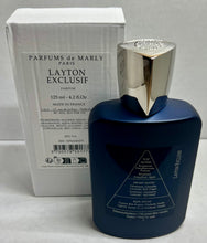 Load image into Gallery viewer, Layton Exclusif Parfum de Marly Eau de Parfum 4.2 Fl. Oz./125 Ml. New never used tester bottle.