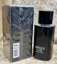 Load image into Gallery viewer, Armani Code For Men Eau De Parfum 2.5 Fl. Oz. 75ml Rechargeable Sealed Box