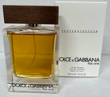 Load image into Gallery viewer, DOLCE&amp;GABBANA THE ONE FOR MEN EAU DE TOILLETTE 3.3 FL.OZ. 100 ML TESTER