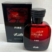 Load image into Gallery viewer, Hawas Fire For Him Eau de Parfum 1.0 Fl. Oz./30 Ml.