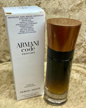 Load image into Gallery viewer, Armani Code Profumo Parfum 2.0 Fl. Oz. 60 Ml. Discontinued Tester Spray Bottle.