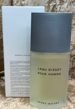 Load image into Gallery viewer, Issey Miyaki L’Eau D’issey Pour Homme For Men 4.2 Fl. Oz. 125 Ml Eau de Toilette Tester Spray Bottle with Cap