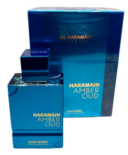 Load image into Gallery viewer, Amber Oud Aqua Dubai Extrait de Parfum 3.3 Fl. Oz. 100 Ml. Sealed Box