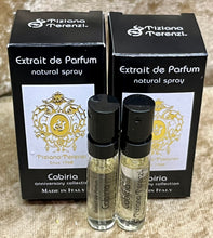 Load image into Gallery viewer, Tiziana Terenzi Cabiria  Extrait de Parfum 2X  Samples Vials Spray 1.5ml / 0.05 oz