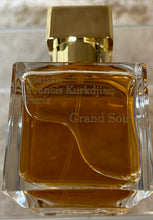 Load image into Gallery viewer, Grand Soir Maison Francis Kurkdjan Sample Eau De Parfum 2.4 Fl. Oz./70 Ml. Tester spray bottle.