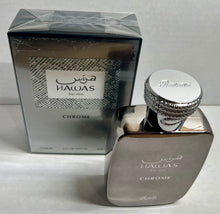 Load image into Gallery viewer, Hawas Chrome For Him Eau de Parfum 3.38 Fl. Oz./100 Ml. Sealed Box