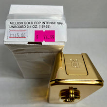 Load image into Gallery viewer, Million Gold intense Rabanne Eau de Parfum 3.4 Fl. Oz./100 Ml. Tester Bottle