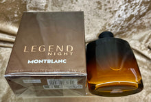 Load image into Gallery viewer, Montblanc Legend Night Eau de Parfum 3.3 Fl. Oz./100 Ml. Sealed Box