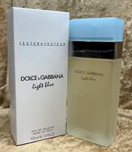 Load image into Gallery viewer, Light Blue Dolce&amp;Gabbana for Women Eau de Toilette 3.3 Fl. Oz. 100 Ml Tester Bottle