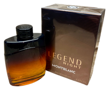 Load image into Gallery viewer, Montblanc Legend Night Eau de Parfum 3.3 Fl. Oz./100 Ml. Sealed Box