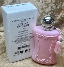 Load image into Gallery viewer, Delina Exclusif Parfums de Marly Eau de Parfum 2.7 Fl. Oz./75 Ml. Tester Bottle