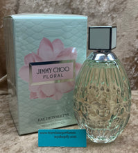 Load image into Gallery viewer, Jimmy Choo Floral For Women Eau de Toilette 3.0 Fl. Oz. 90 Ml. Sealed Box