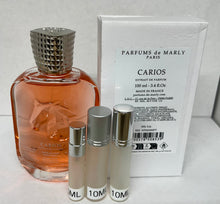 Load image into Gallery viewer, Various Parfum de Marly Travel Size Eau de Parfum 0.33 Fl. Oz./10 Ml. Or 0.16 Fl. Oz./5 Ml. Atomizer Spray or Roll-on Bottles