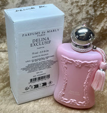 Load image into Gallery viewer, Delina Exclusif Parfums de Marly Eau de Parfum 2.7 Fl. Oz./75 Ml. Tester Bottle
